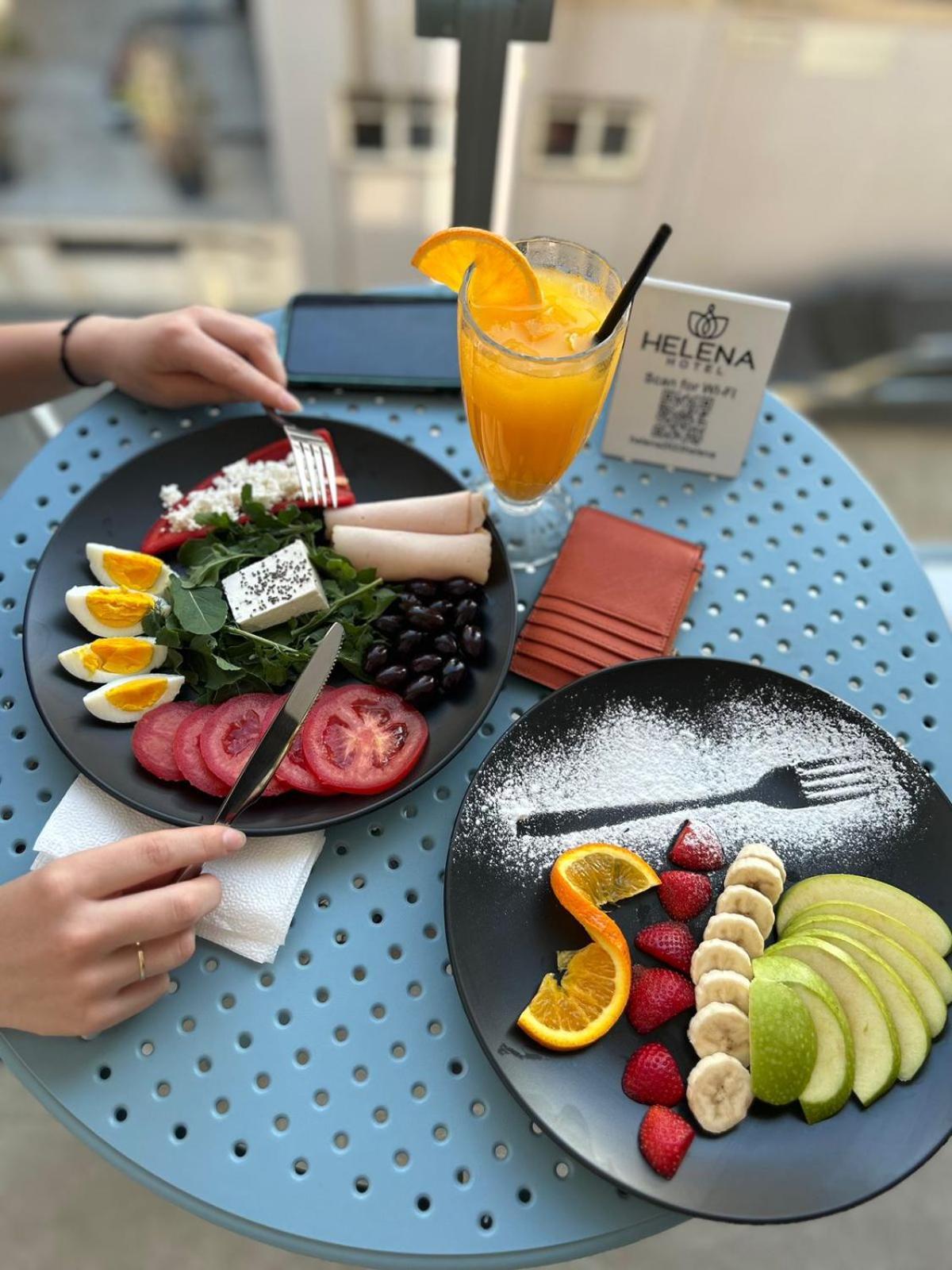 Helena Hotel Shëngjin المظهر الخارجي الصورة